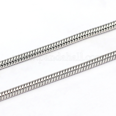 Устойчивые к потускнению 3.28 фут 304 нержавеющая сталь змейка цепи X-CHS-L001-163-2mm-1