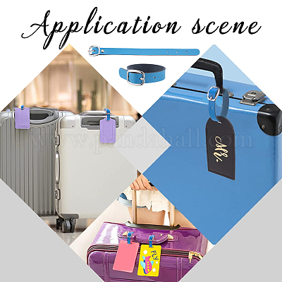 Регулируемые ремни для багажа из воловьей кожи&nbsp;AJEW-WH0007-11D-1