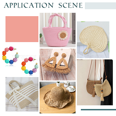 Шнуры из рафии OCOR-WH20015-05B-1