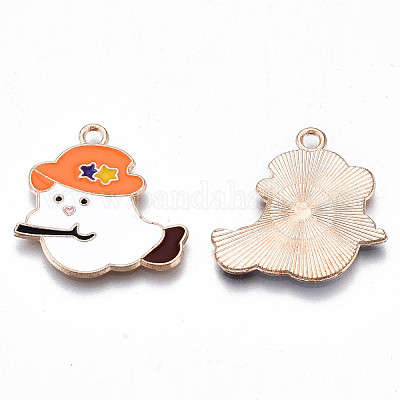 Подвески из эмали и сплава ENAM-Q442-015-RS-1