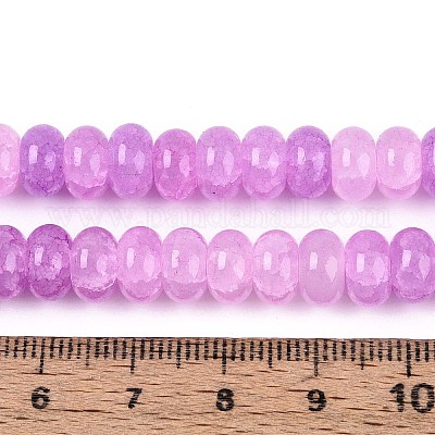 Стеклянные бусины GLAA-N059-5x8mm-13-1