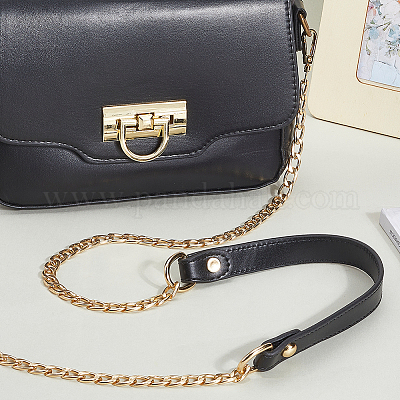 Цепочки для кошельков из искусственной кожи и сплава FIND-WH20033-034F-LG-1