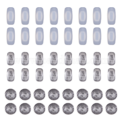 24 комплект 3-х стильных силиконовых носоупоров для очков FIND-GF0004-33-1