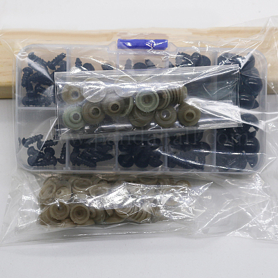 Набор пластиковых глаз для кукол своими руками&nbsp;DOLL-PW0001-443-1