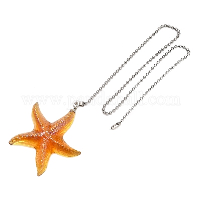 Стеклянные подвески потолочный вентилятор тяговые цепи удлинители HJEW-H064-01C-P-1