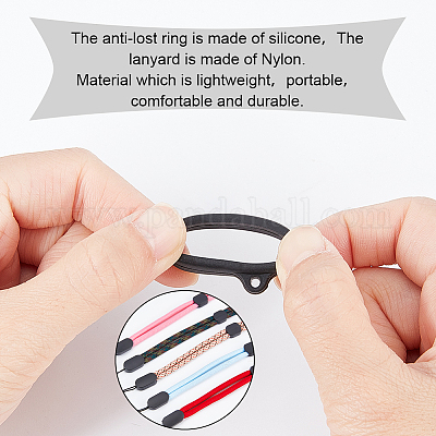 Набор для самостоятельного изготовления шнурка для ожерелья с защитой от потери DIY-GF0008-77-1