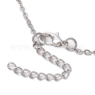 Ожерелья-нагрудники с фруктами из стекла с трещинками и натурального кварца для женщин NJEW-JN05203-02-1