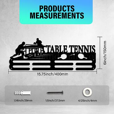 Железная вешалка для медалей ODIS-WH0021-958-1