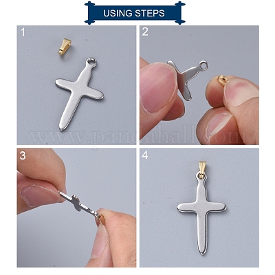 Защелкивающиеся дужки из нержавеющей стали 304 STAS-L226-053G-1