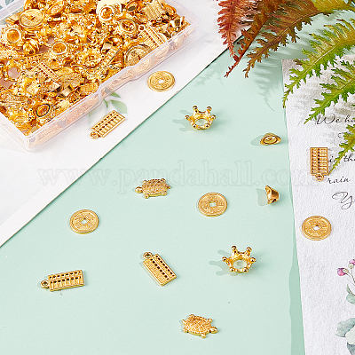 Бусины и подвески из цинкового сплава PALLOY-OC0001-99G-1