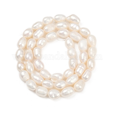 Нити из натурального культивированного пресноводного жемчуга PEAR-P064-20H-03A-1