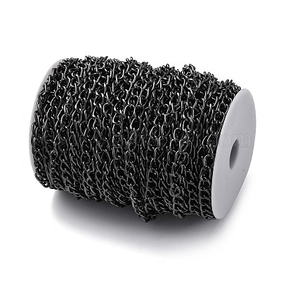 Оксидированные алюминиевые кубинские звенья цепи CHA-S002-03B-1