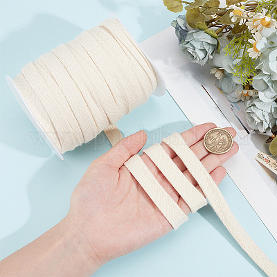 1 моток плоского хлопкового шнура-завязки&nbsp;OCOR-BC0006-88B-1