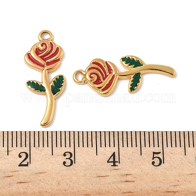 Подвески из нержавеющей стали 304 с эмалью STAS-U057-26G-1