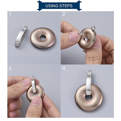 Латуни пончик поручительств KK356-NF-1