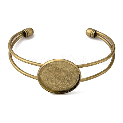 Сделай сам браслет из латуни DIY-X0292-64AB-1