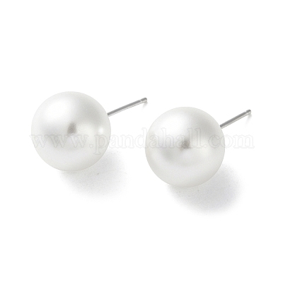 Жемчужина серьги EJEW-P296-21D-P-1
