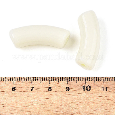 Непрозрачные акриловые бусины MACR-S372-001B-S019-1