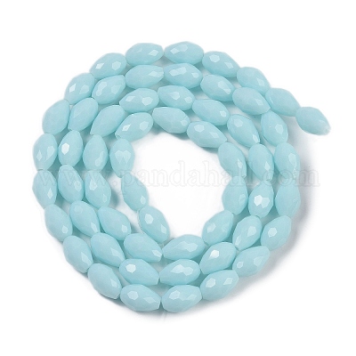 Непрозрачные однотонные нити бусин EGLA-N013-P8mm-D11-1