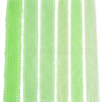 Прозрачные стеклянные бусины EGLA-A044-T8mm-MD09-1