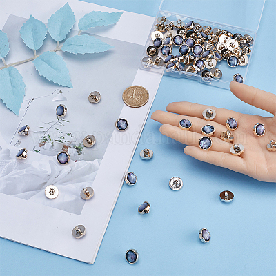 80 шт. пуговица с 1 отверстиями из смолы BUTT-GF0003-53-1