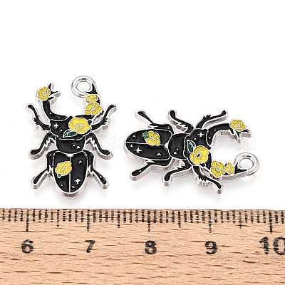 Подвески из эмали и сплава ENAM-N062-08P-1