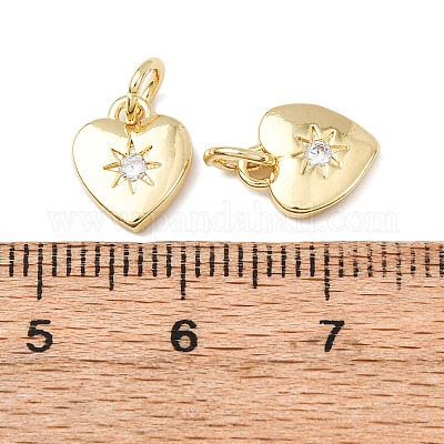 Латунные микро проложить кубического циркония подвески RB-I078-67G-NR-1