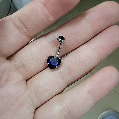 Кольца для живота из хирургической нержавеющей стали 316L WG509E6-06-1