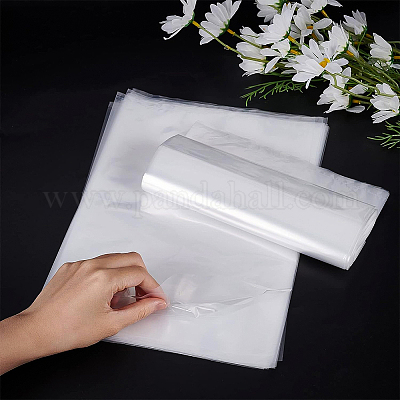 Прямоугольные открытые прозрачные полиэтиленовые пакеты PE-WH0006-01C-1