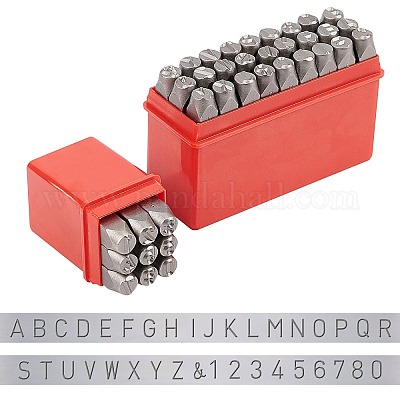 Набор штампов железа и металла AJEW-PH0002-06-1