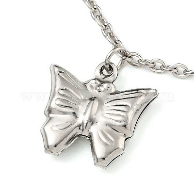 Браслеты с подвесками из нержавеющей стали 304 BJEW-P334-13A-P-1