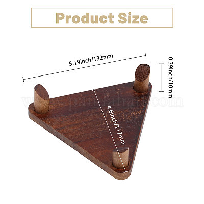 Держатель деревянного шарика AJEW-WH0009-64-1