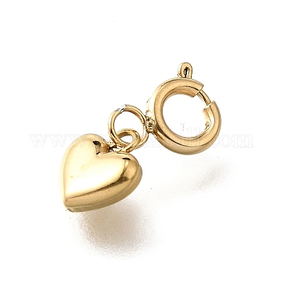 Подвесные украшения из нержавеющей стали 304 в форме сердца STAS-H202-12G-02-1