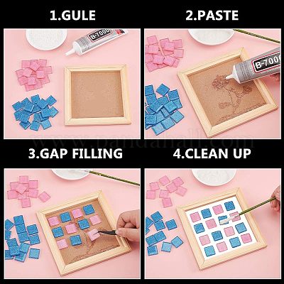 Кабошоны из стекла с блестками GLAA-FH0001-03A-1