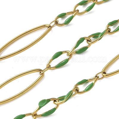 Цепи из нержавеющей стали 304 с эмалированными звеньями CHS-U003-01G-15-1