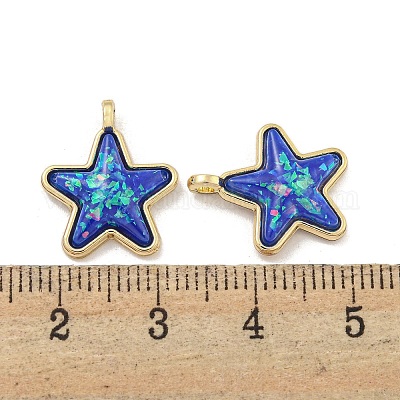 Подвески из полупрозрачной смолы KK-M291-24D-1