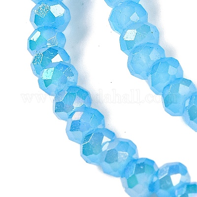 Запекание гальванических нитей стеклянных бусин DGLA-A039-J2MM-B12-1