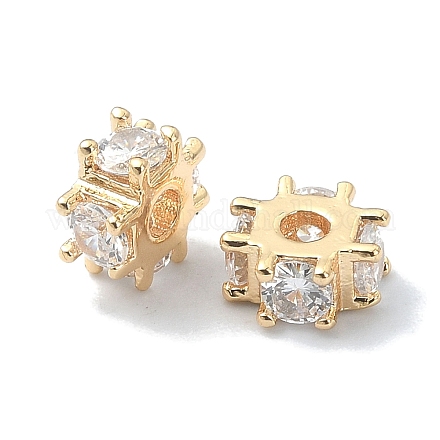 Латунные бусины KK-A194-15G-1