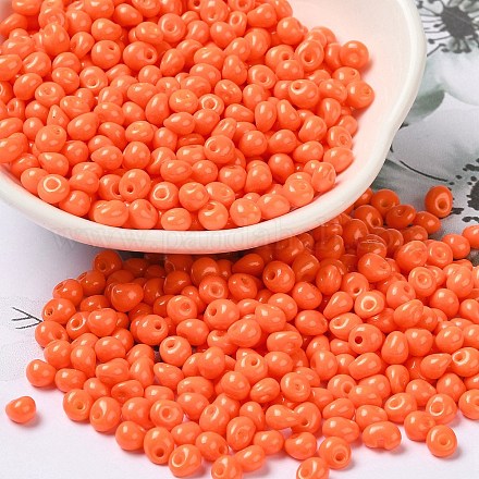 6/0 стеклянный бисер непрозрачной краски для выпечки X1-SEED-M012-02A-05-1