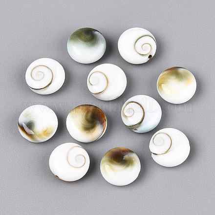 Натуральные бусины из ракушек для глаз Шивы BSHE-T014-33B-1