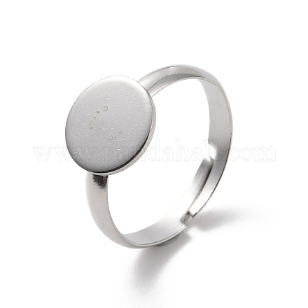 Оправы для колец из нержавеющей стали марки 304 STAS-K278-11C-P-1