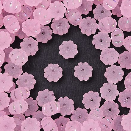 Матовые прозрачные акриловые бусины X1-OACR-P029-03B-05-1