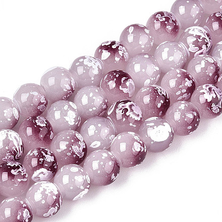 Выпечка краска бисер пряди X1-DGLA-N015-8mm-05-1