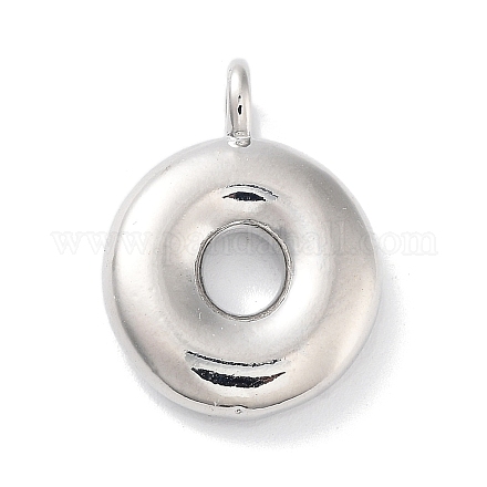 Подвески из латуни с покрытием стойки с буквами-шариками KK-C050-01P-O-1