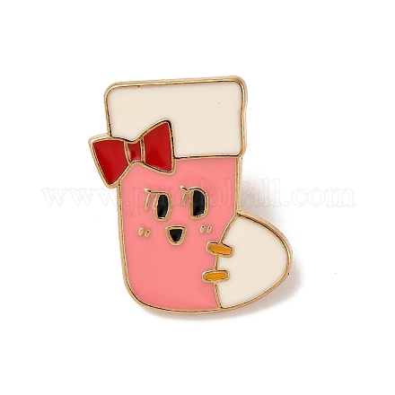 Рождественские эмалевые булавки JEWB-I047-01KCG-03-1