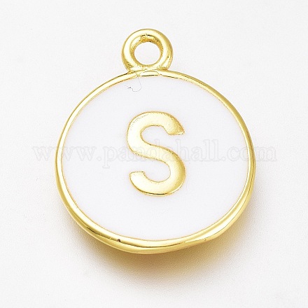 Латунь эмаль подвески&nbsp;KK-H103-01S-G-1