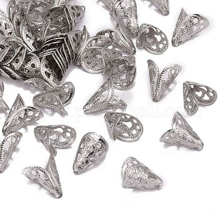 Не тускнеющие апетальные колпачки для бусин из хирургической нержавеющей стали 316 X-STAS-M257-02-1