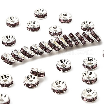 Латунь марки А горный хрусталь Spacer бисер RSB038NF-16-1