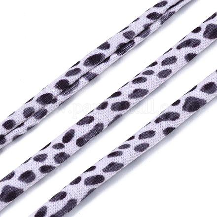 Плоский полиэстер эластичный шнур EC-N003-001A-09-1