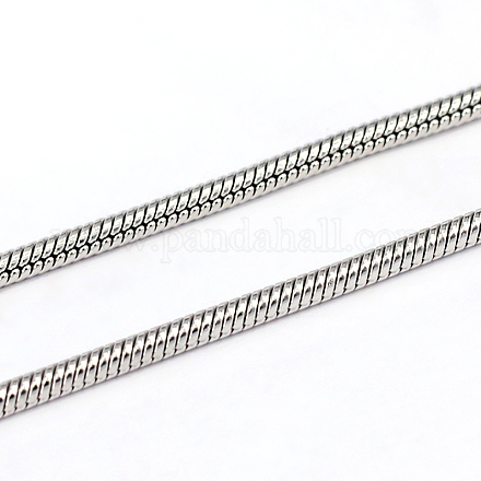 Устойчивые к потускнению 3.28 фут 304 нержавеющая сталь змейка цепи X-CHS-L001-163-2mm-1